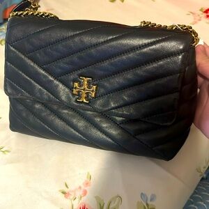 TORY BURCH KIRA CHEVRON LEATHER BAG